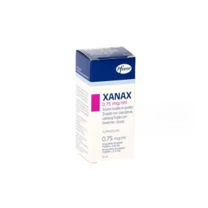 Xanax gutt 0,75mg/ml 20ml